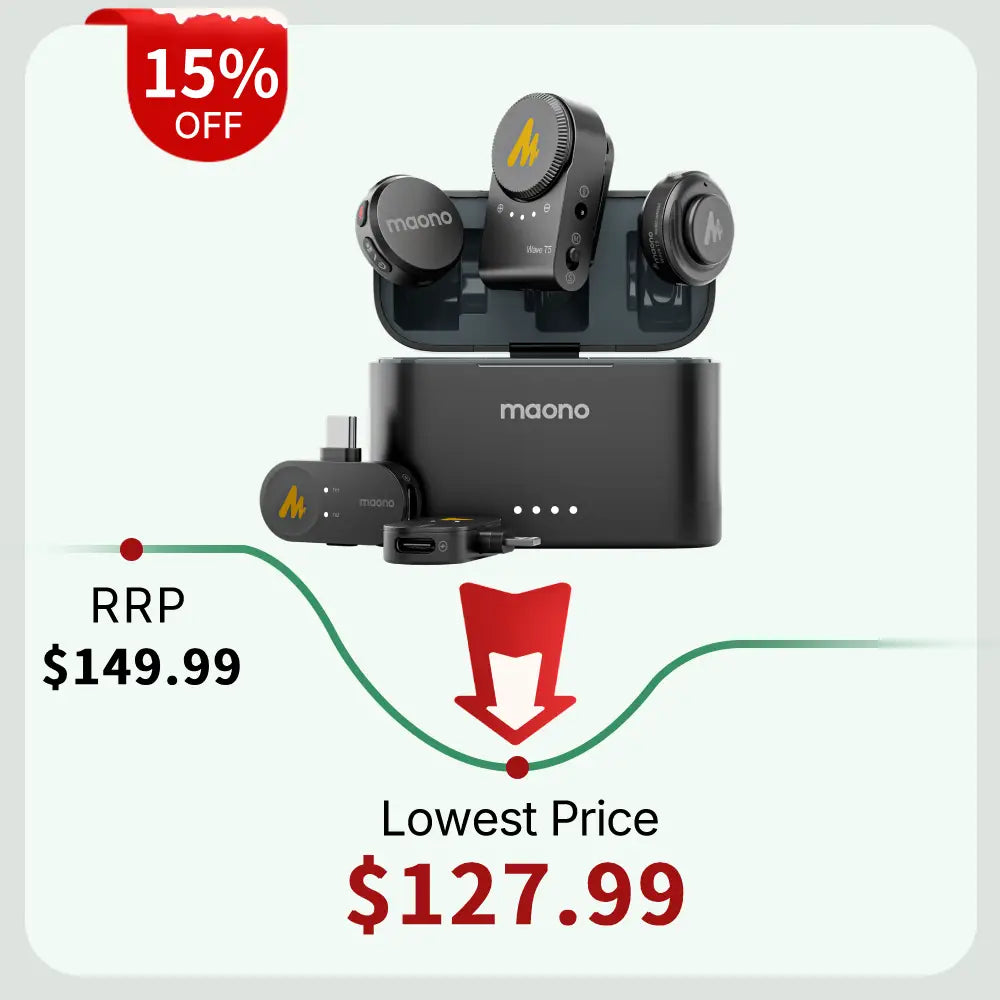 Maono T5 Wireless Microphone