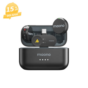 Maono Wave T5 Wireless Lavalier Microphone