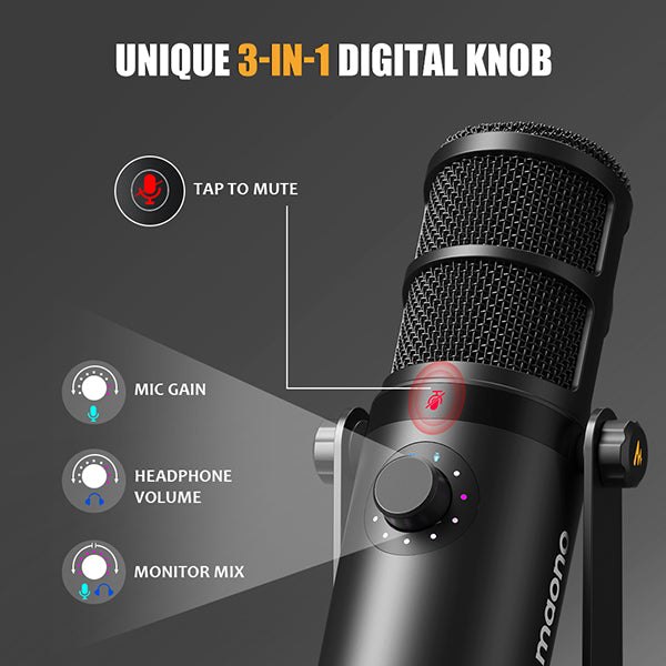  podcast dynamic microphone