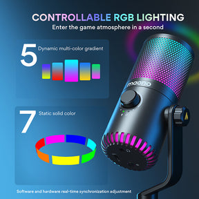 DM30 RGB Gaming Microphone 12