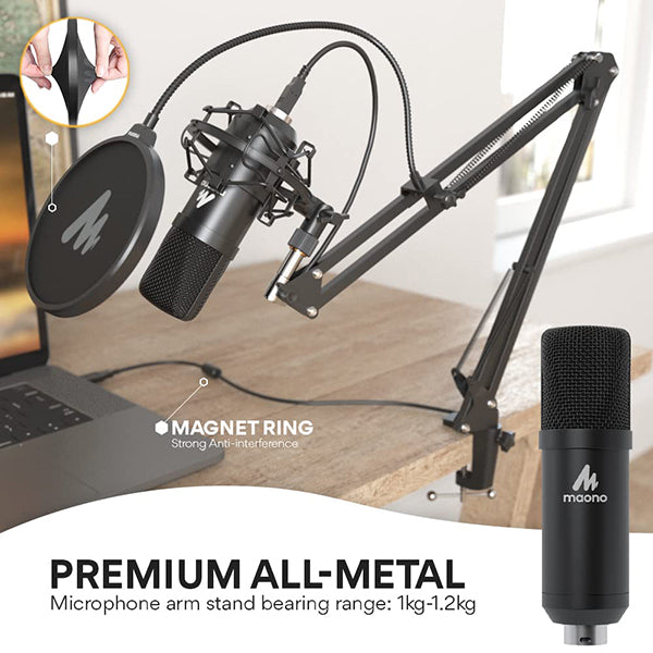 A04 Professional Podcaster USB microphone | MAONO