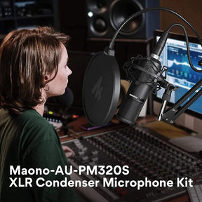 MOANO PM320S XLR Microphone For Studio 