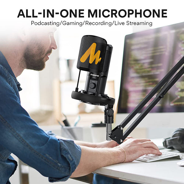 MAONO PM461 USB Microphone For Gaming