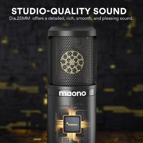 Maono PM325 3.5mm microphone for studio