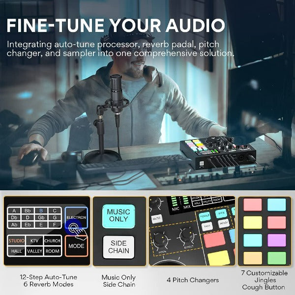 Maonocaster AM100 Audio Interface & Podcast Equipment | Maono