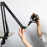 MAONO Support anti-choc pour microphone pour podcast
