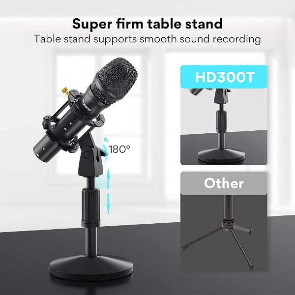 The difference between a USB microphone and an xlr microphone