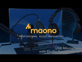 MAONO MH501 Gaming-Kopfhörer für PC, Laptop, Telefon 
